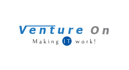 logo for Venture ON - Making IT work!