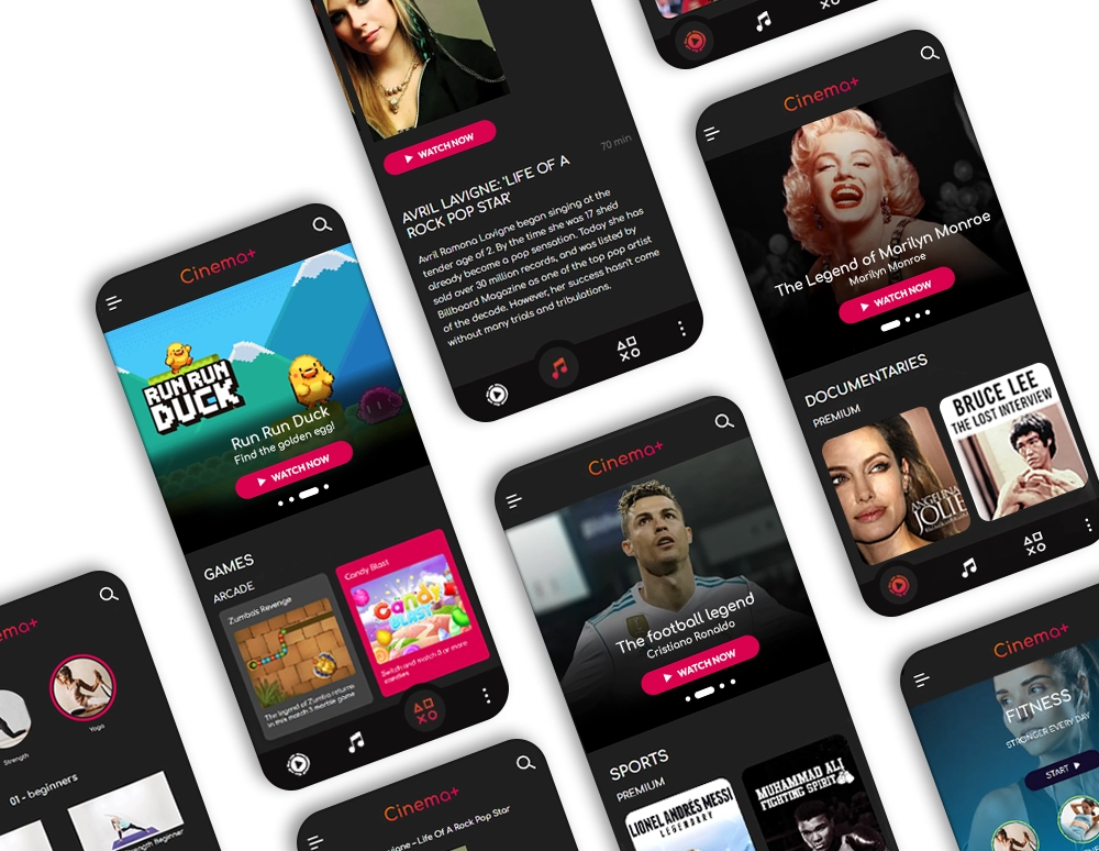 Cinema streaming hub project