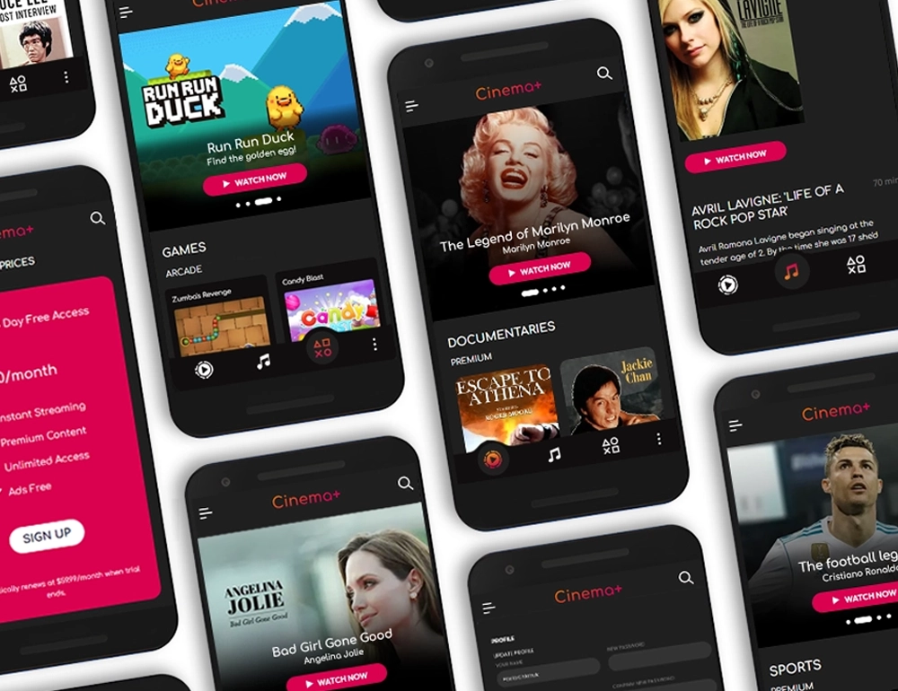 Cinema streaming hub project